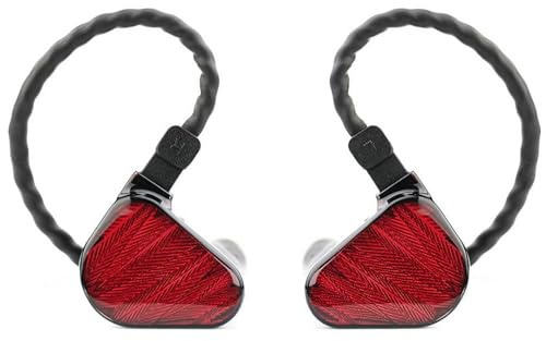 TRUTHEAR x Crinacle Zero: RED Dual Dynamic Drivers in-Ear Headphone Gaming Earbuds HiFi Wired Earbuds