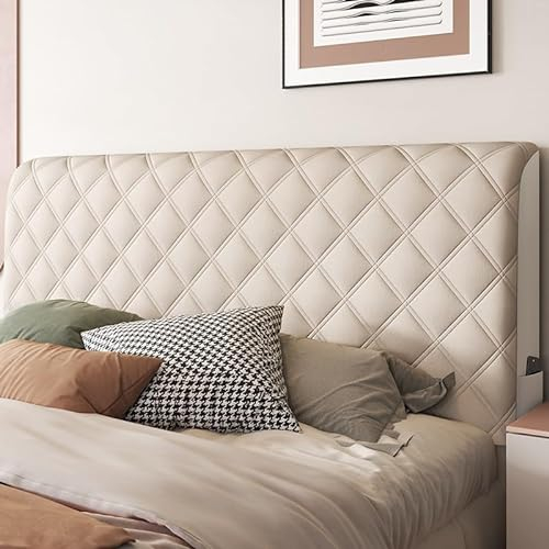 QMZDXH Bett Kopfteil Bezug/Überzug, Staubdichte Stretch Bett Kopfteil Abdeckung, Rückenschutz All-Inclusive Slipcover, Bettkopfteil Hussen bettrückwand Schutz, Für Einzelbetten, Doppelbetten B,180cm