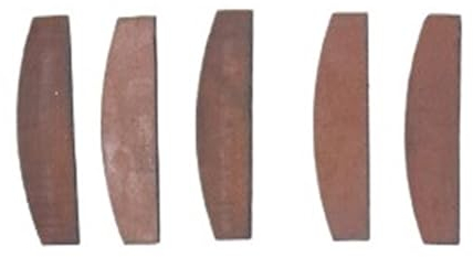 Aqxymju 90-Grad-Winkel, pneumatische Luftwerkzeuge, Winkel-Exzenterschleifer, Polierpad, 7,6 cm, 75 mm, Teile aus Faser, 5-teiliges Klingenset, 35 mm, 38 mm Die gesamte Struktur ist einfach und kompak