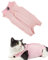 Professioneller Genesungsanzug für Katzen,Body Katze Nach OP,Anti-Lecken Anzug nach Operationen,Hautkrankheiten Oder Bauchwunden,E-Halsband Alternative für Katzen,Warmhalten und Schutz (Größe S,Rosa)