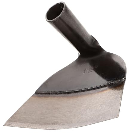NUOBESTY Azada de Jardín Resistente de Manganeso sin Mango Herramienta para Deshierbar Aflojar Suelo y Plantar Huertos Herramienta Agrícola Duradera para Jardinería