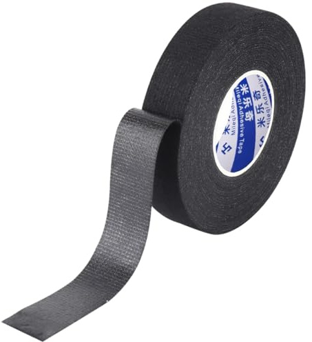 Housoutil Nastro Antiscivolo per Impugnatura da Badminton e Tennis, Overgrip Assorbente per Sudore, Nastro Adesivo Resistente per Manici Racchette, Rotolo 19mm X 15m, Accessorio Sportivo