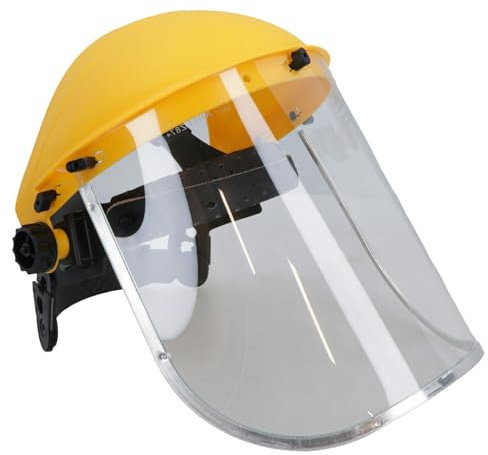 Safety Face Shield Mask Flip Visor Clear Protector Eye Protection TE212