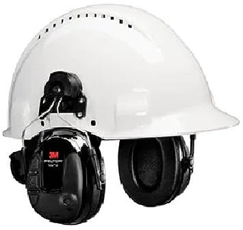 3M™ PELTOR™ ProTac™ III Cuffia Protettiva, 25 dB, nero, coppe sottili, con attacco per elmetto, MT13H220P3E