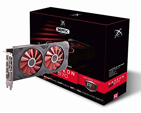 XFX - Scheda Grafica AMD Radeon RX 570, 8 GB GDDR5, PCI-E