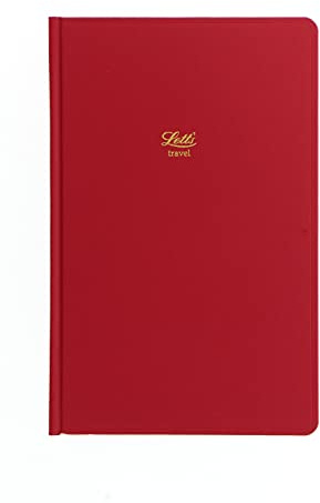 Letts Icon - Diario di viaggio, colore: rosso