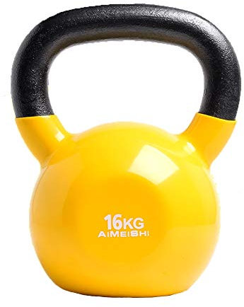 Kettlebells AGYH Sport Kettle, Aus Gusseisen, Hantel Schaukel for Krafttraining, Gymnastik Und Zu Hause Ausüben, 16KG