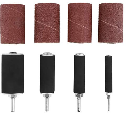 Drum Sander Kit, Drive Drill 20pcs Lightweight and for Drill Press,woodworking drill bit