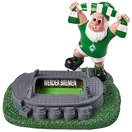 SV Werder Bremen Gartenzwerg Zwerg Dekoration Stadion klein