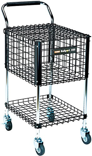 Tourna Ballport 325 Ball Tennis Teaching Cart, Professional Grade Used by Pros