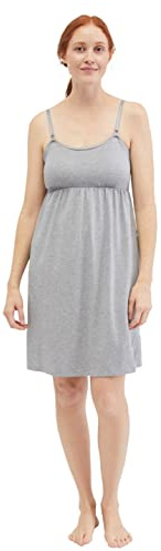 Motherhood Maternity Lace Trim Nursing Nightgown