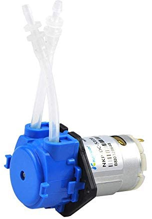 Pompe péristaltique à faible débit 12V dc Kamoer NKP DIY liquide petite pompe de dosage pour aquarium laboratoire analytique 3mm ID x 5mm OD
