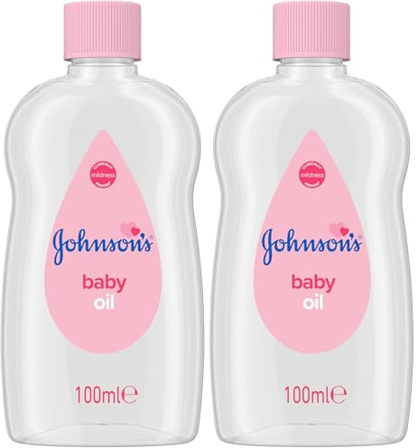 Johnson's Baby Oil, 100 ml (Pack of 2)