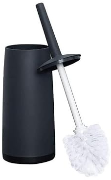 DRMEE Spazzolone WC Bagno Set di Scopini in Plastica per WC con Manico Staccabile Scovoli E Supporti per WC da Bagno Scopino A Gabinetto Completamente Chiuso Scopino per WC
