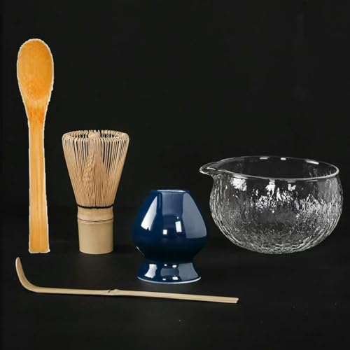 QQLADY Juego de batidores de Matcha Hechos a Mano, Soporte para batidor de Matcha, Cuenco para Cocina