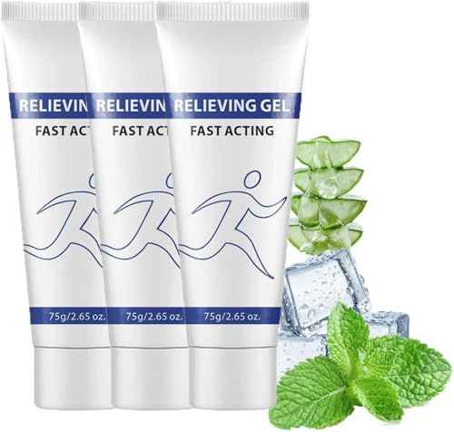 Gel rafraîchissant apaisant, gel pour le corps, rafraîchissant avec menthol et encens, gel anti-douleur transparent à action rapide, lotions de soins du corps, gels rafraîchissants apaisants pour le