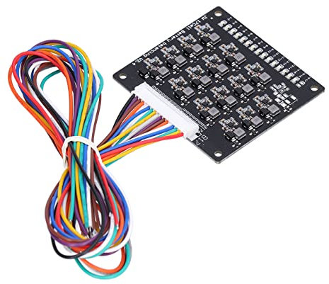 Lithium Battery Active Equalizer Inductive Balancer Energy Transfer 2.0V‑4.5V for Various Lithium Batteries (16S)