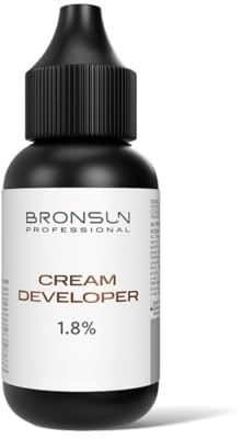 Latte Ossidante 1,8% BRONSUN 30ml | per Tinta Sopracciglia e Ciglia | Formula Cremosa | Colore Naturale e Delicato | Fino a 80 Applicazioni | Lunga Durata