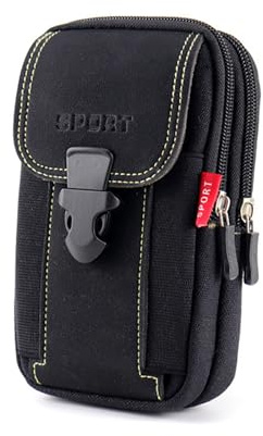 Ferizzia Taktische Hüfttaschen, Herren Multifunktionale, Tasche für Gürtel | Outdoortasche Klein, Tasche Pouch, Taktische Gürteltasche für Radfahren, Wandern, Camping