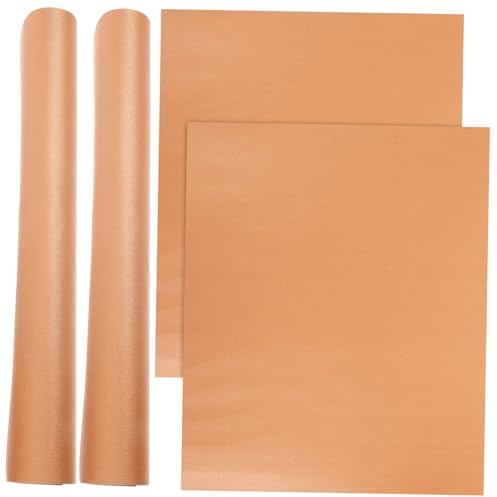 DECOMELODY 4 pièces Tapis de Cuisson Réutilisable Antiadhésif Résistant Chaleur pour Four et Barbecue Tapis Cuisson de Lavable et Facile à Nettoyer Adapté Aux Fours et Grills