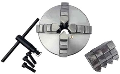 K12-130 Mandrino autocentrante a 4 griffe da 130 mm di manuale