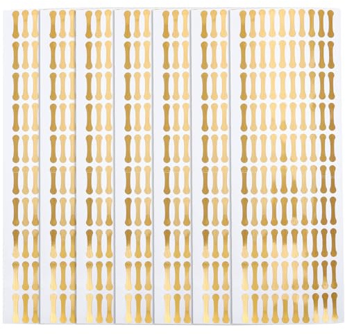 Generic Tamper-Proof Adhesive Stickers 500Pcs Small Labels for Food Freshness and Handmade Product Security