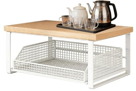 Support de rangement multifonction pour four à micro-ondes | Support de sachet de thé – pour maison, dortoir, salle de méditation, appartement, bar, femme, homme, adolescent, adulte