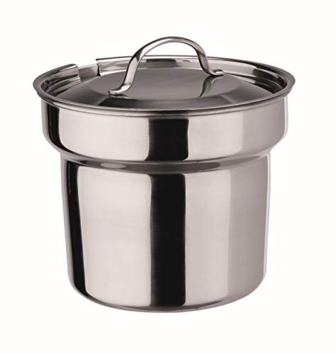 Edelstahl Bain Marie Topf für Chafing Dish Deckel 4 Liter mit Deckel