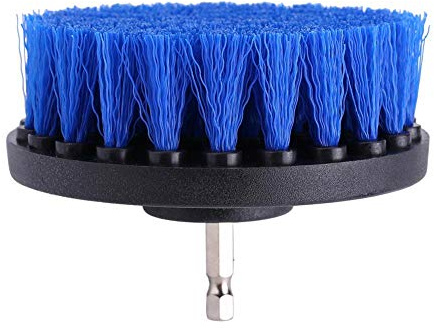 Tile Grout Cleaner Handheld Polishing Scrubber Power Cleaning Brush Floor Polishing Scrubber for Bathtub Toilet Drill Brush Carpet(10 * 4.5cm/3.94 * 1.77in)