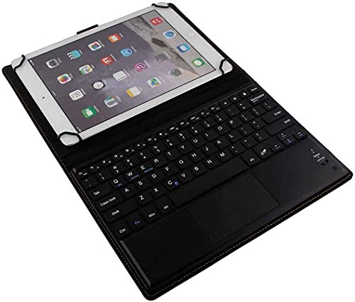 theoutlettablet® Funda con Teclado Bluetooth y touchpad Compatible con Tablet TECLAST M40 / M40 Pro / M40 SE / T30 / T40 Plus / T40 Pro/ P20 HD / P20S (Incluye la ñ)
