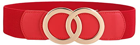 SYMOL Gürtel Damen Elastischer Taillengürtel 70CM-160CM Normale Große Taille Ledergürtel Dehnbarergürtel Mode Frau 5CM Kleidgürtel.