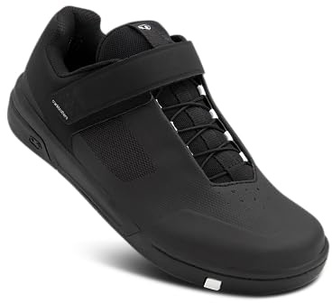 Crank Brothers Bicycle Shoes Stamp Speed Lace Black/White - Black Outsole 9 (42 EU)