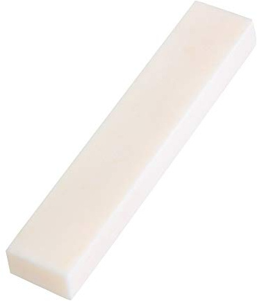 Sillet de Corde de Guitare, Pont en Os de Guitare pour Guitare Acoustique électrique Classique (1 PCS)