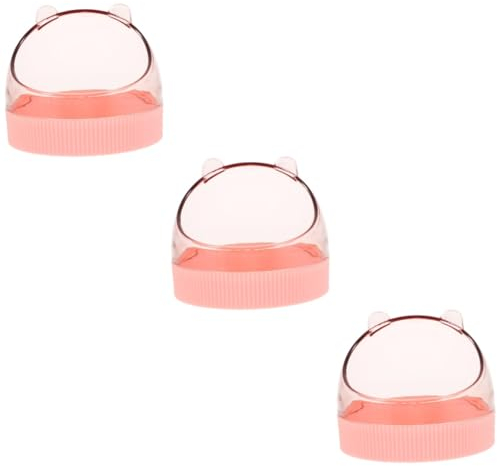 FOMIYES 3stücke Hängende Hamster Und Chinchillawasser Und Futterschalen Material - Langlebig Leicht Zu Reinigen Für Kleintiere Platzsparendes Design Für Zuhause