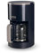 Ariete 1394 Breakfast Line Coffee Maker, Capacity 12 Cups, Water Level Window, Washable Filter and Holder, Drip Device, Dark Grey