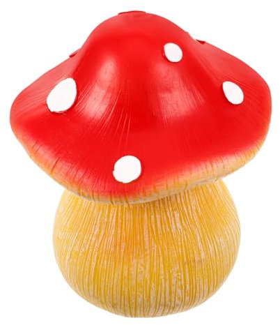 IWOWHERO Mushroom Key Hider Box Für Außenbereich Dekorative Schlüsselaufbewahrung Im Pilzdesign Tarnung Für Garten Und Landschaft Wetterfest Und Praktisch Für Schlüsselversteck