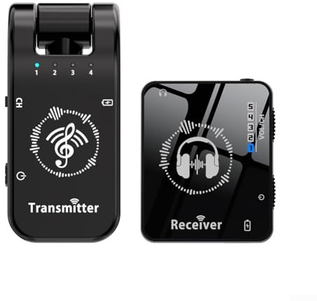 Cuffia di monitoraggio, Wireless In Ear Monitor System Con Trasmettitore E Ricevitore Per Stadio, Trasmissione Wireless Auricolare Monitor