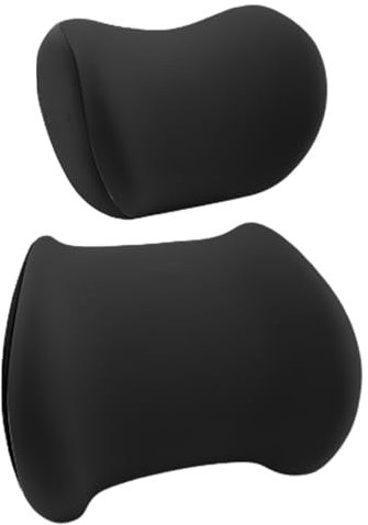 Rückenstütze für Autositze – Rücken- und Nackenstützkissen für Auto, ergonomisches Schaumstoffstuhl-Rückenstützkissen, Lendenwirbelstütze für Fahrsitz, Nackenkissen