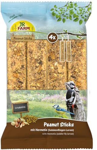 JR Farm Garden Peanut Sticks mit Hermetia (Erdnussbutter mit Soldatenfliegenlarven) 640 g