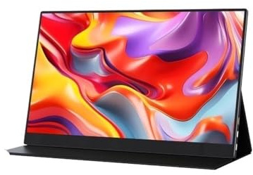 2WFYJNITP Home Gaming Monitor portatile Full HD 1080p 60HZ da 15 pollici, monitor esterno touch screen HDR10 Secondo schermo