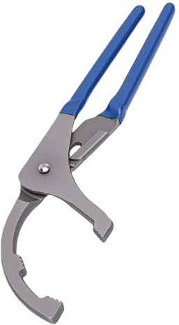 Llave de Filtro de Aceite Ajustable Alicates de Extracción Eficiente para Filtros de Motor Automóviles Camiones Herramienta de Extracción de Filtro de Aceite de 12 Pulgadas de Acero Al