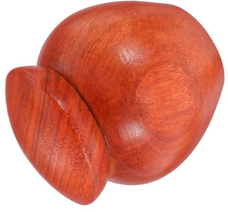 FRCOLOR Urne Funéraire Petite en Bois de Fleur pour Cendres D’Animaux de Compagnie, Boîte Multifonction pour Stockage de Pièces, Urne Compacte pour Chiens et Chats, Accessoire Funéraire