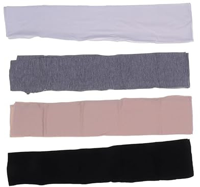 4 Paar Armstulpen Damen Sommer Baumwolle, Sonnenschutz Ärmel | Fingerlose Handschuhe, UV Schutz Armlinge für Radfahren Autofahren Outdoor und Tattoo Abdeckung