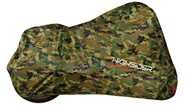 HIGHSIDER Motorrad Abdeckplane Camouflage, Outdoor (L)