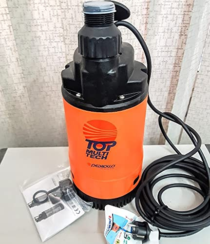 POMPA SOMMERSA PEDROLLO CON PRESSCONTROL INTEGRATO TOP MULTI TECH 3 HP 0,75