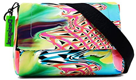 Desigual Women's Bag_Hawaiian GEOSUR 9019 Tutti Fruti, Material Finishes