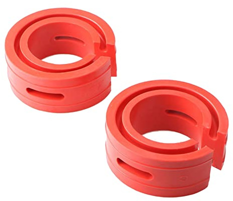 2 Pièces Amortisseur de Ressort de Voiture Pare-chocs en Caoutchouc Flexible Tampon de Choc Coussin de Puissance Entretoise de Ressort HélicoïdalCar Sp Shock AbsorberBumper Sp