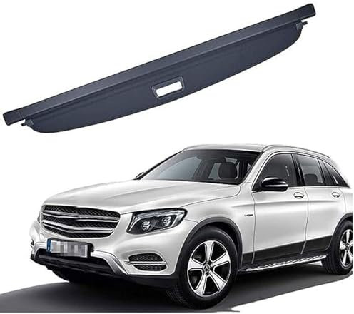 DJWISLQSA Einziehbarer Auto Laderaumabdeckung für Mercedes Benz 2016 2017 2018, Kofferraumabdeckung Rollo Schutz Cargo Cover