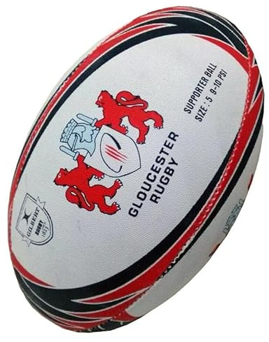 Gilbert Gloucester Rugby Supporter Ball Size 5