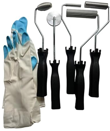 Ysyqkn Kit di riparazione vasca da bagno in resina con 5 bacchette in fibra di vetro